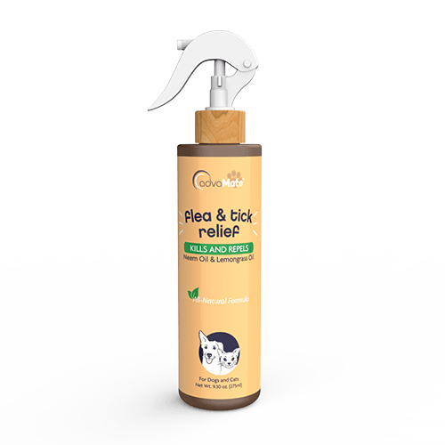 Spray de Soulagement contre les Puces et Tiques (1 bouteille)