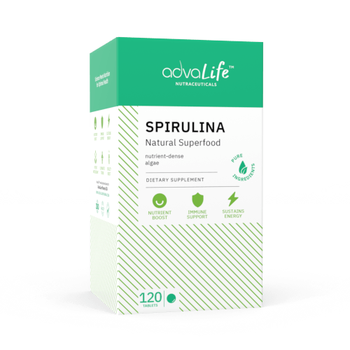 Comprimidos de Espirulina (caja de frasco)