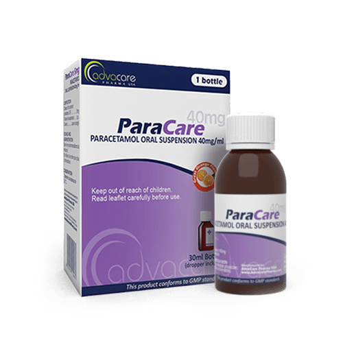 Paracetamol Suspension (1 box and 1 bottle)