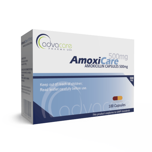 Amoxicillin Capsules (box of 100 capsules)