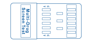 Kits de dépistage de drogues Cassette multi-panneaux