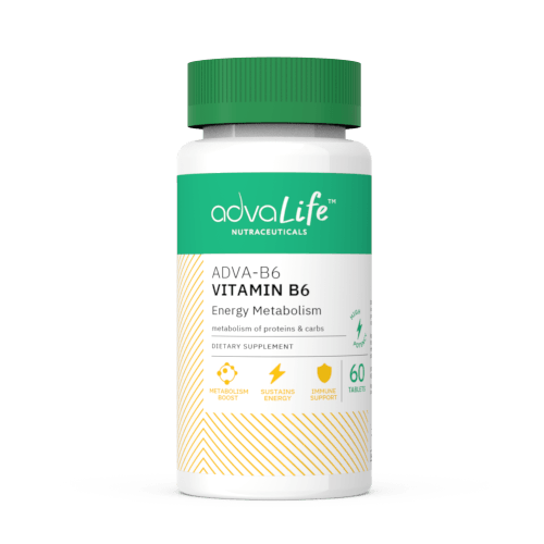 Comprimés de Vitamine B6 (bouteille de 60 comprimés)