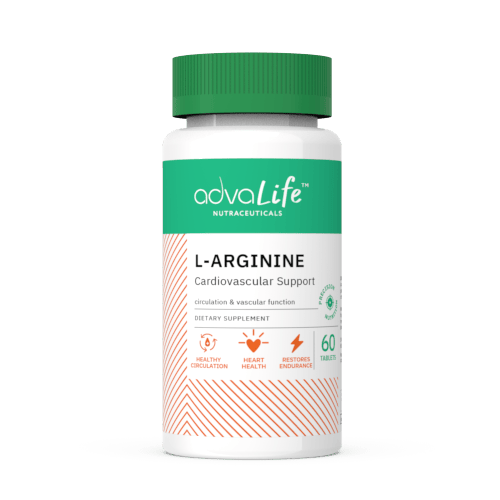L-Arginine Tablets (bottle of 60 tablets)