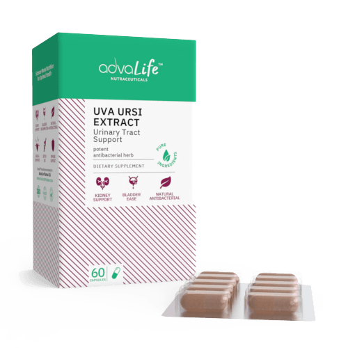 Uva Ursi Capsules (1 box and 1 blister)