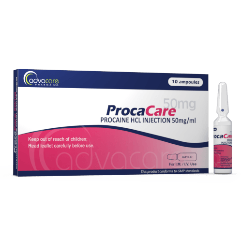 Procaine HCl Injection (1 box and 1 ampoule)