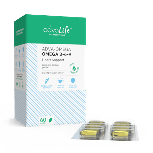 Cápsulas de Omega 3-6-9 (1 caja y 1 burbuja)