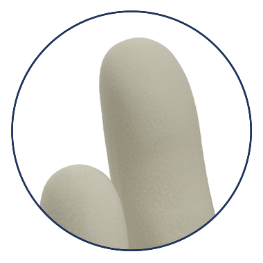 Gants en latex microrugueux