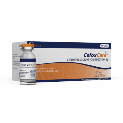 Cefoxitin Sodium for Injection (1 box and 1 vial)