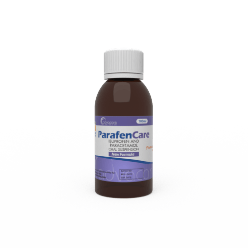 Suspension de Ibuprofène + Paracétamol (1 flacon)