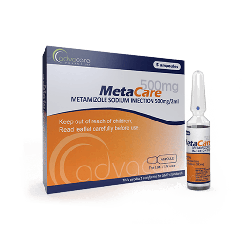 Inyección de Metamizol Sódico (1 caja y 1 ampolla)