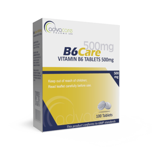 Vitamin B6 Tablets (box of 100 tablets)