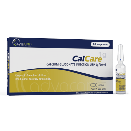 Injection de Gluconate de Calcium (1 boîte et 1 ampoule)