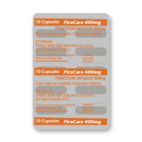 Piracetam Capsules (blister of 10 capsules)
