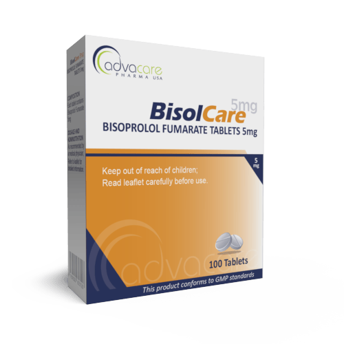 Bisoprolol Fumarate Tablets (box of 100 tablets)