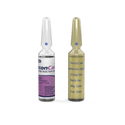 Progesterone Injection (1 ampoule ceramic printing and 1 ampoule labelling)