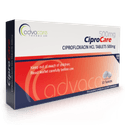 Ciprofloxacin HCl Tablets (box of 10 tablets)