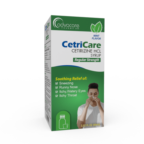 Cetirizine HCL Syrup (box of 1 bottle)