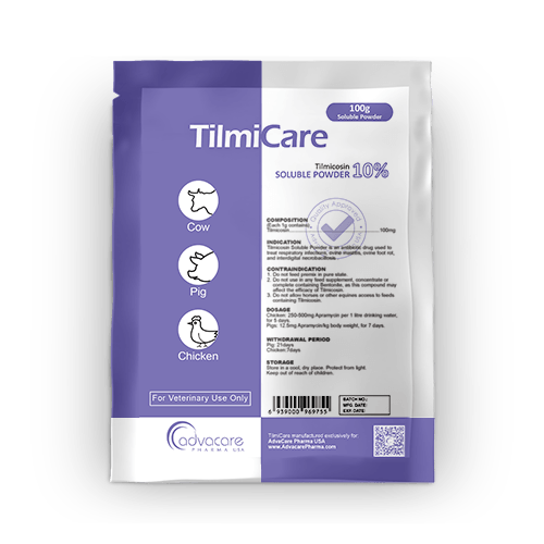 Polvo Soluble de Tilmicosina (1 bolsa)