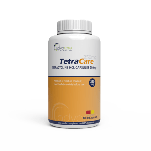 Capsules de Tétracycline HCl (flacon de 1000 capsules)