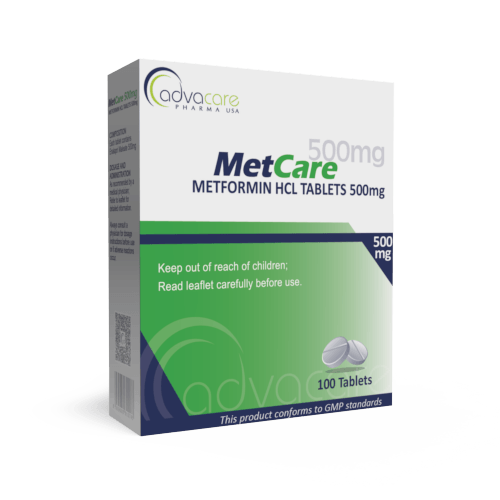 Metformin HCl Tablets (box of 100 tablets)