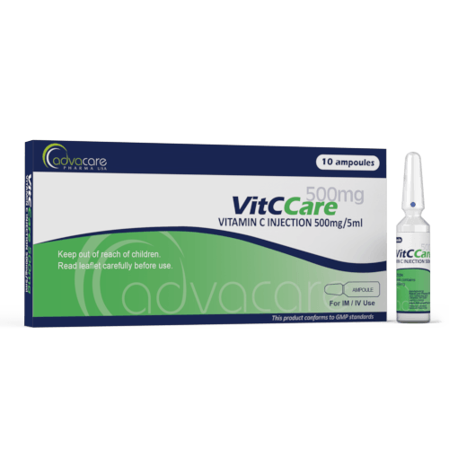 Inyección de Vitamina C (1 caja y 1 ampolla)