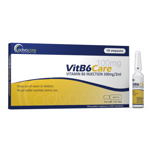 Injection de vitamine B6 (Pyridoxine HCl)