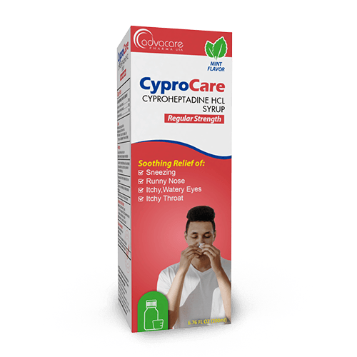 Sirop de Cyproheptadine HCl (boîte de 1 flacon)