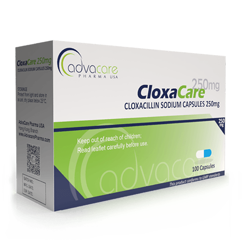 Capsules de Cloxacilline (boîte de 100 capsules)