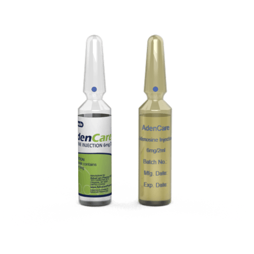 Adenosine Injection (1 ampoule ceramic printing and 1 ampoule labelling)