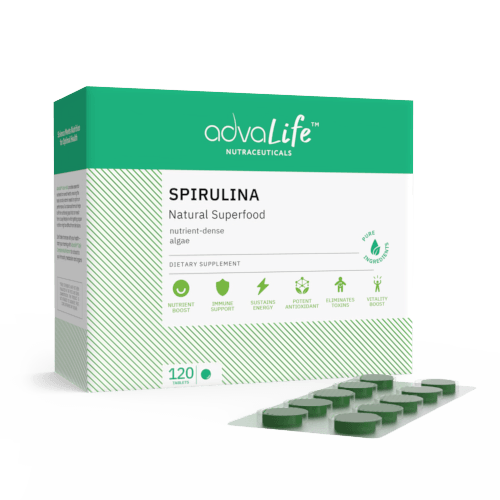 Comprimidos de Espirulina (1 caja y 1 burbuja)