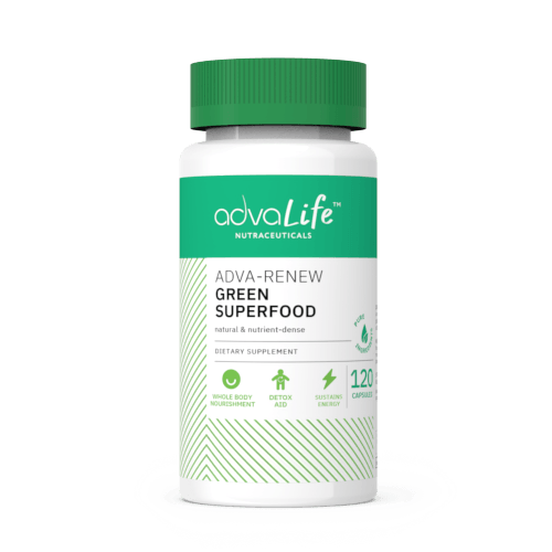 Capsules de Super-aliments Verts (bouteille de 120 capsules)