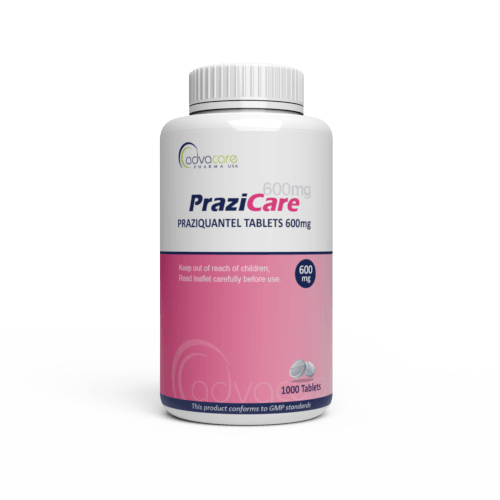 Praziquantel Tablets (bottle of 1000 tablets)