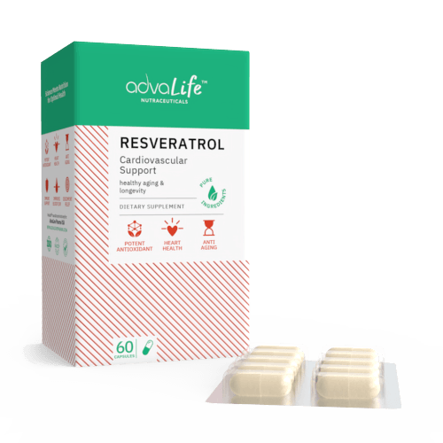 Resveratrol Capsules (1 box and 1 blister)