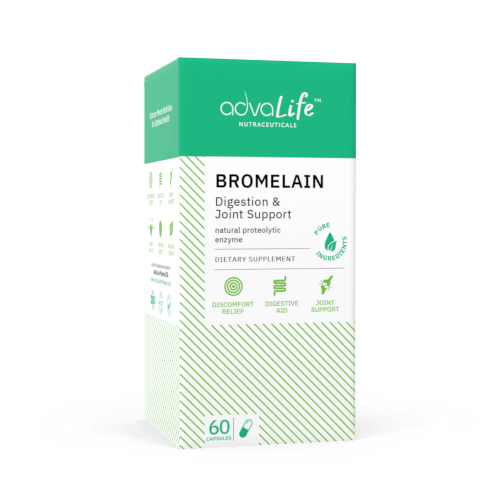 Bromelain Capsules (box of bottle)