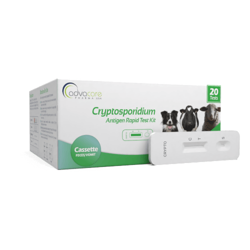Cryptosporidium Test Kit (for animal use) (box of 20 diagnostic tests)