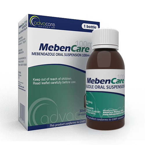 Mebendazole Oral Suspension (1 box and 1 bottle)