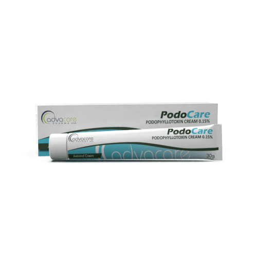 Podophyllotoxin Cream (1 box and 1 tube)