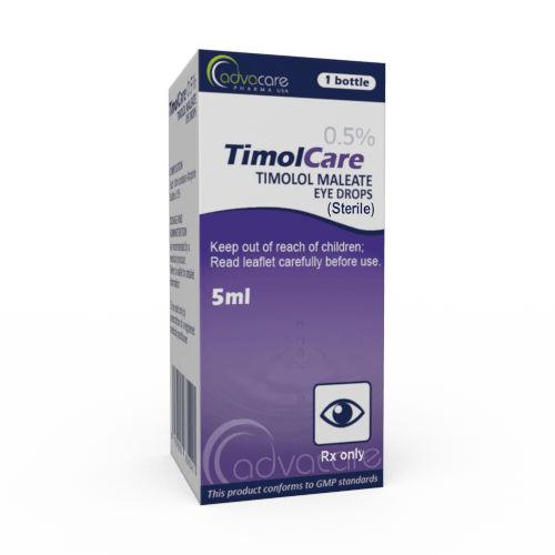 Timolol Maleate Eye Drops (box of 1 bottle)