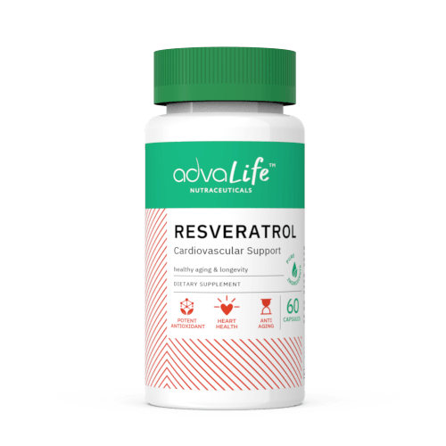 Capsules de Resvératrol (bouteille de 60 capsules)