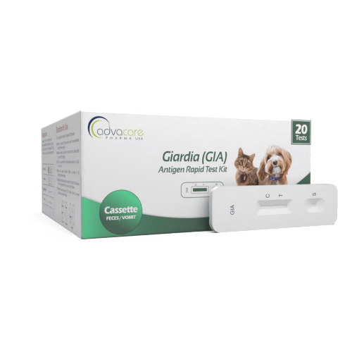 Giardia (GIA) Test Kit (for animal use) (box of 20 diagnostic tests)