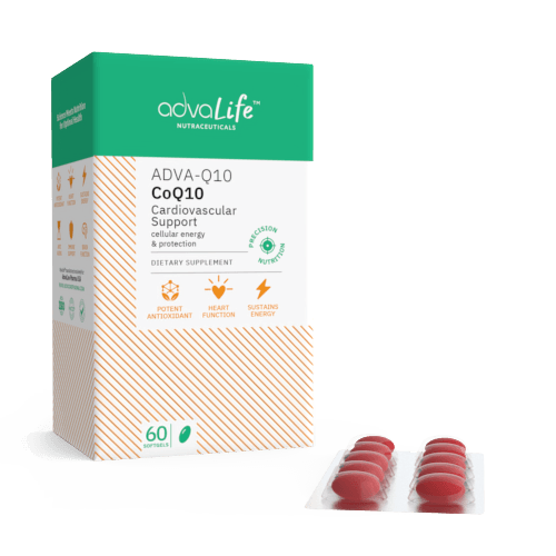 Capsules de CoQ10 (1 boîte et 1 blister)