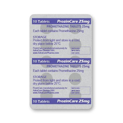 Promethazine Tablets (blister of 10 tablets)