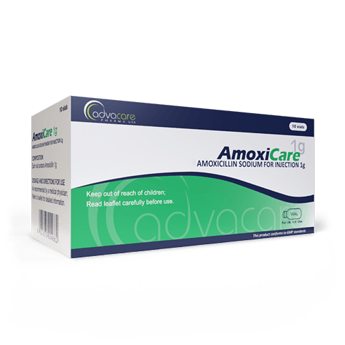 Amoxicillin for Injection (box of 10 vials)