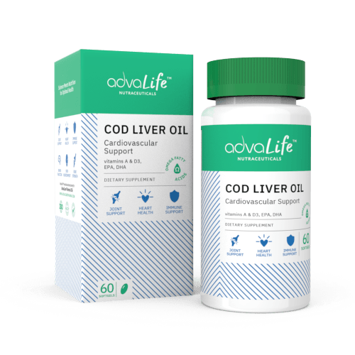 Cod Liver Oil Capsules (1 box and 1 bottle)