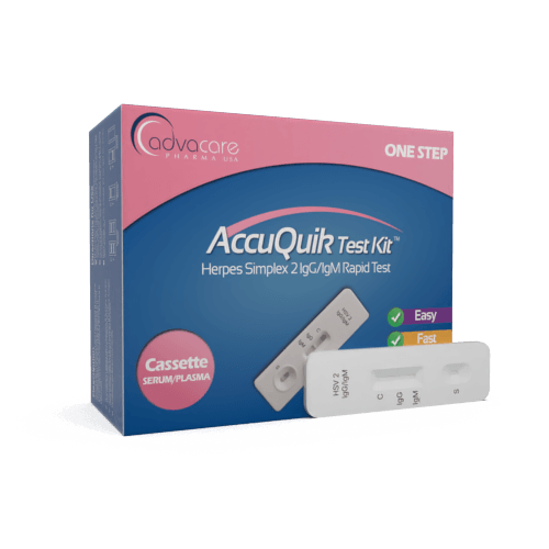 Herpes 2 IgG/IgM Test Kits (HSV) (box of 25 kits)