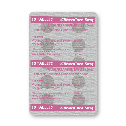 Glibenclamide Tablets (blister of 10 tablets)