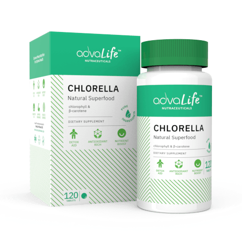 Comprimés de Chlorelle (1 boîte et 1 bouteille)