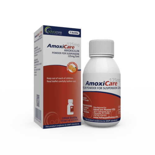 Amoxicilina para Suspensión Oral (1 caja y 1 frasco)