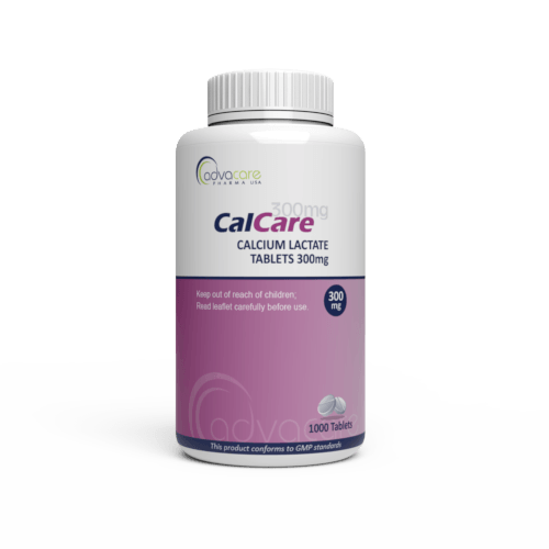 Calcium Lactate Tablets (bottle of 1000 tablets)