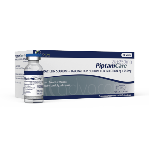 Piperacilina Sódica + Tazobactam Sódico para Inyección (1 caja y 1 frasco)